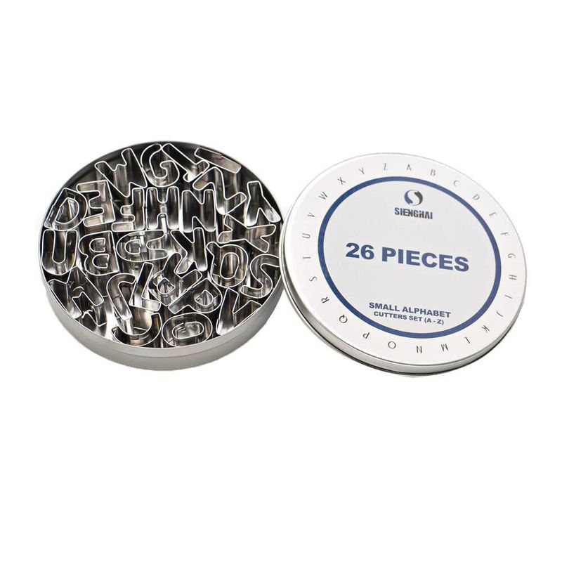 Cortador de Galletas SurgeHai 26 piezas 25 cm Acero Inoxidable