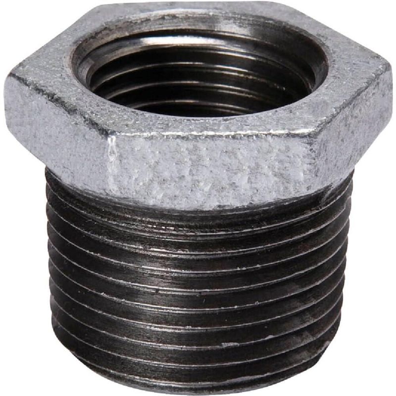 Casquillo hexagonal Mueller 1/4" x 1/8" galvanizado