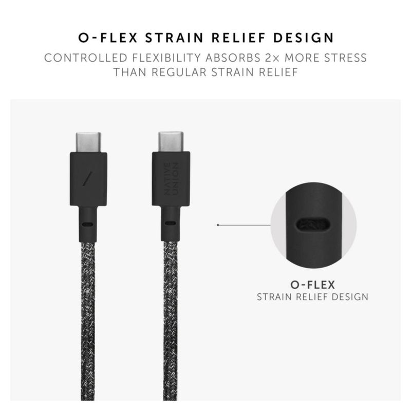 Cable de carga USB‑C Native Union 12 m Ultra‑Strong Cosmos