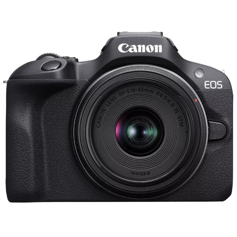 Kit de cámara mirrorless Canon EOS R100 241 MP con video 4K