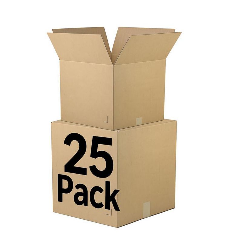 Caja de envío The Boxery 30 × 30 × 10 cm paquete de 25 unidades