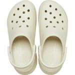 Zuecos Crocs Mujer Classic Bae Color Hueso Talla 7 Mediano