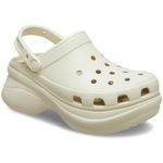 Zuecos Crocs Mujer Classic Bae Color Hueso Talla 7 Mediano