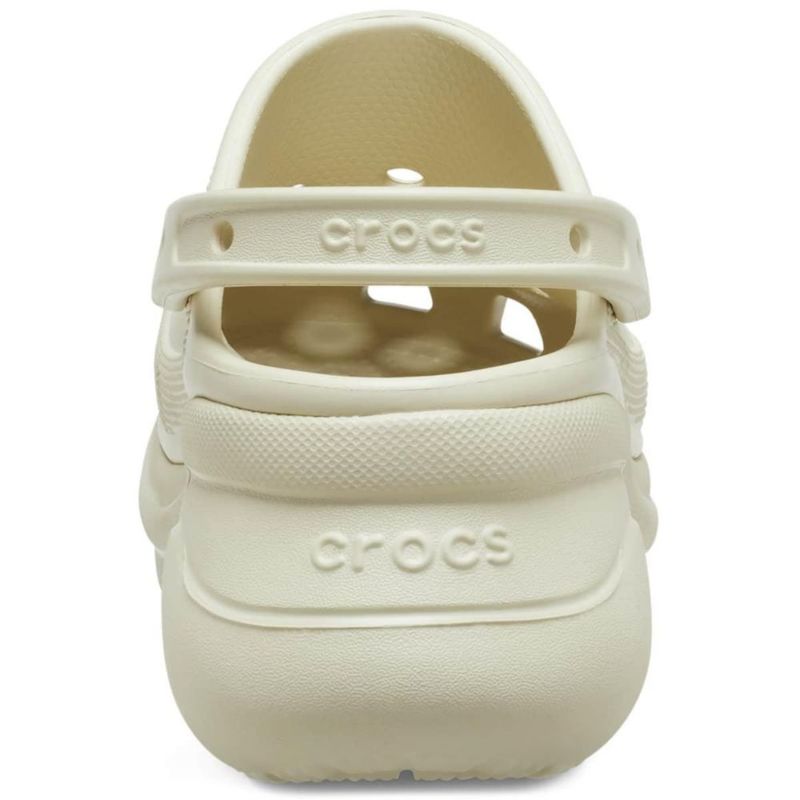 Zuecos Crocs Mujer Classic Bae Color Hueso Talla 7 Mediano