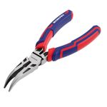 Alicates WORKPRO de 20 cm de punta curva en acero CRV con cortador de alambre