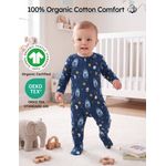 Conjunto de 3 pijamas para bebé Yoofoss de algodón orgánico 0‑3 meses