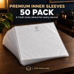 Fundas internas para vinilos HumminGuru 30 cm Pack de 50