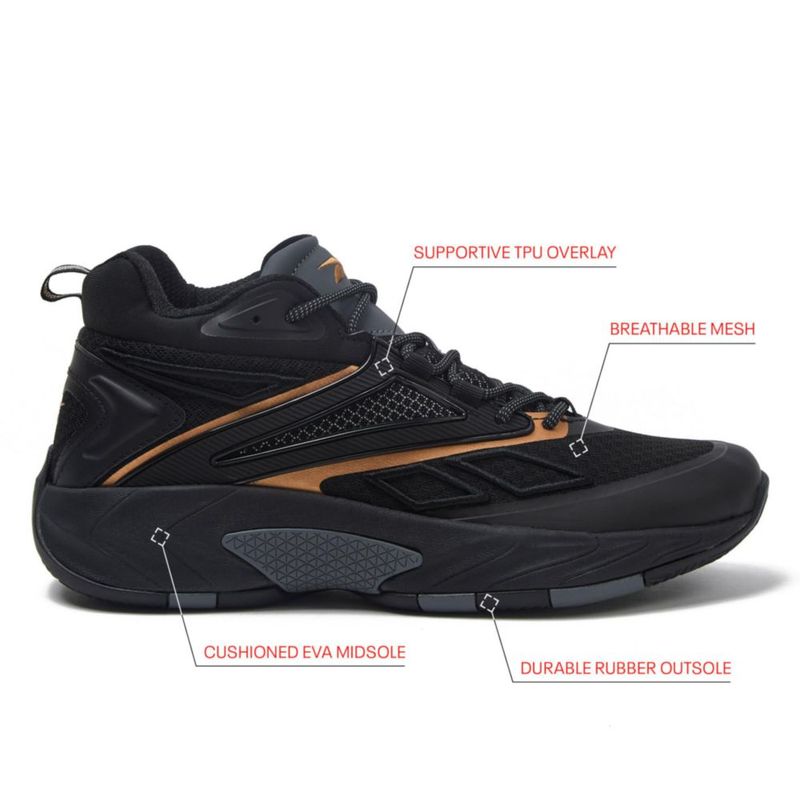 Zapatillas Reebok Zone Breaker negras talla 10