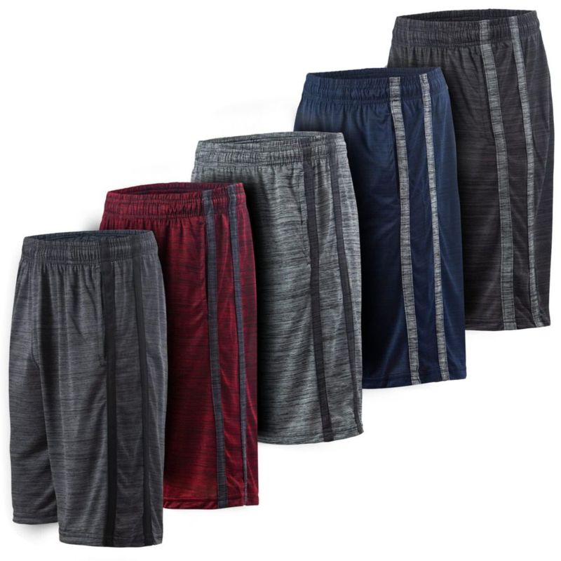 Pantalones cortos Essential Elements 5‑pack de secado rápido con bolsillos