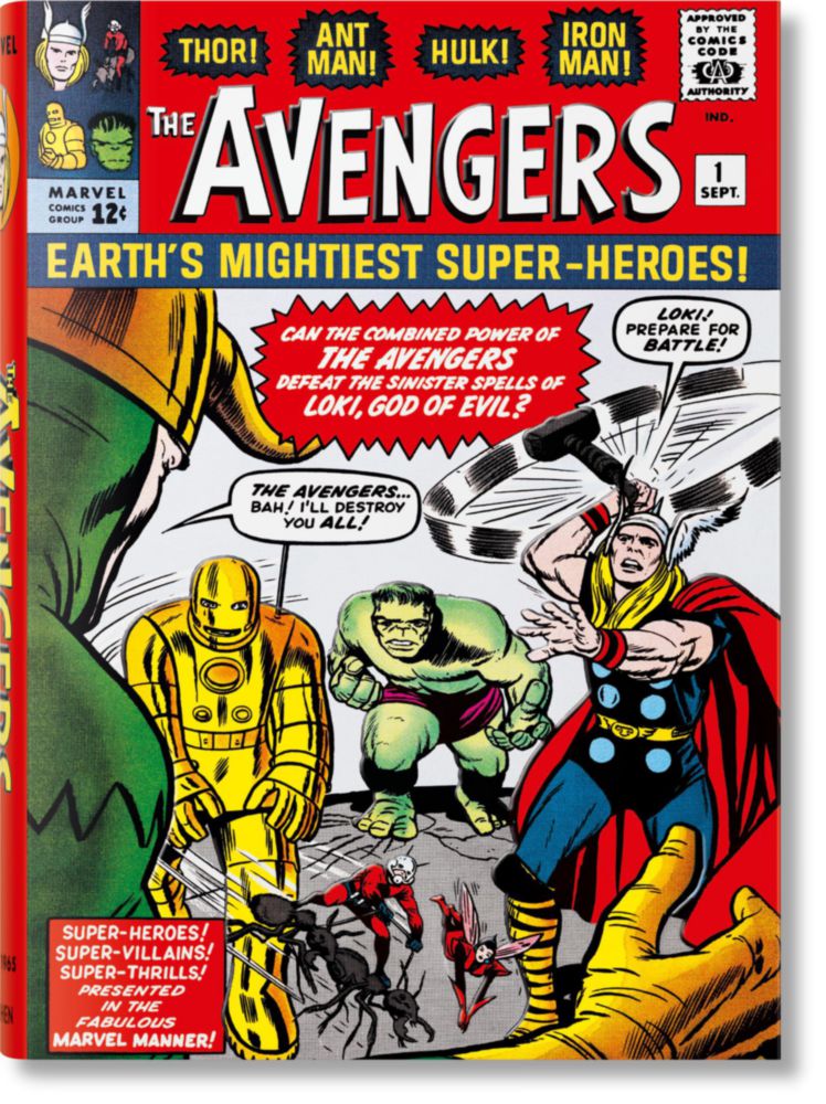 Libro Taschen Marvel Avengers 1963–1965 (Jumbo)