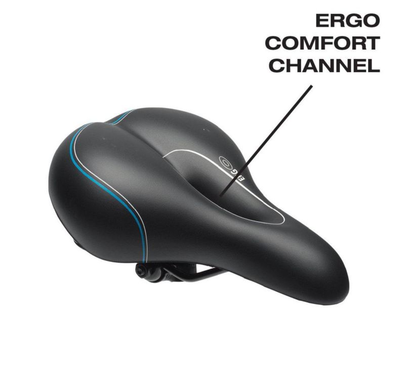 Asiento de bicicleta BELL Comfort 820 Soft Tech Black
