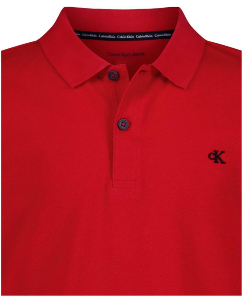 Camisa Polo Calvin Klein 14-16 Rojo Racing
