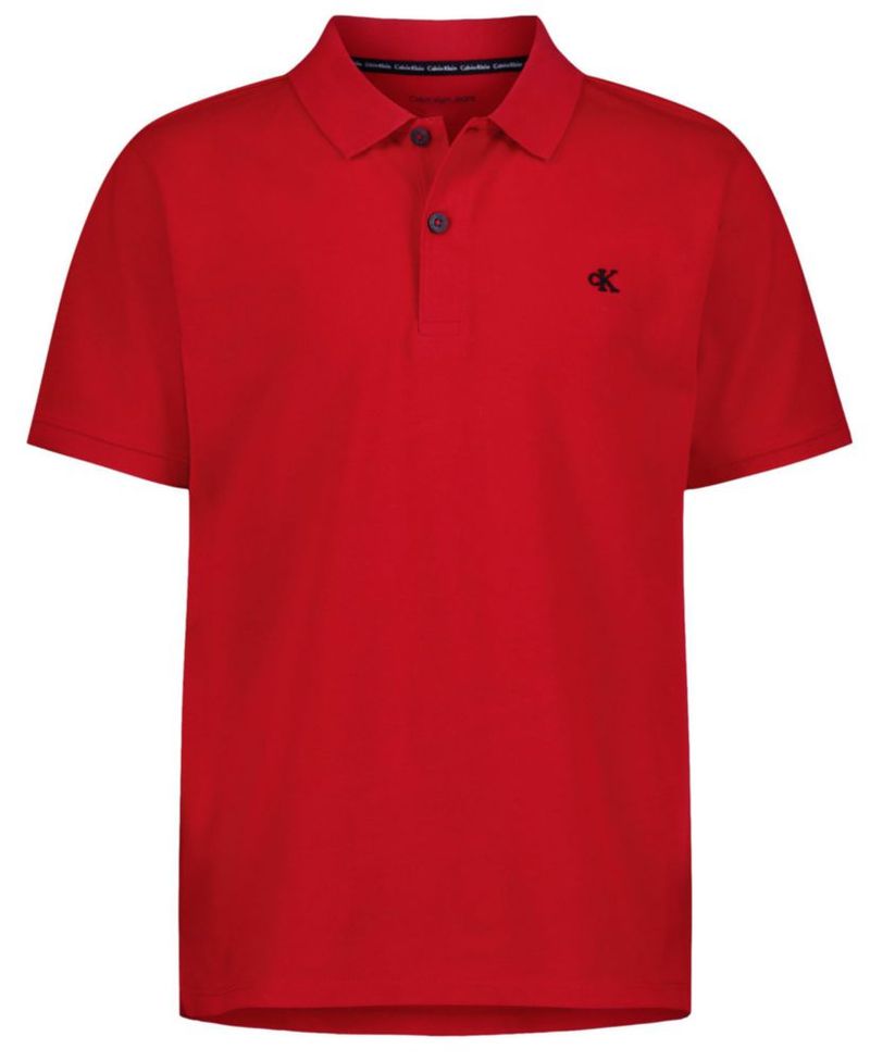 Camisa Polo Calvin Klein 14-16 Rojo Racing