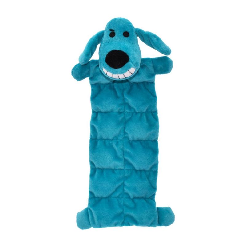 Alfombrilla de peluche para perros con múltiples mascotas Loofa Squeaky 30 cm suave