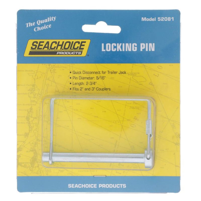 Cable redondo Pin SEACHOICE Locking de 8 mm 5/16 pulgadas