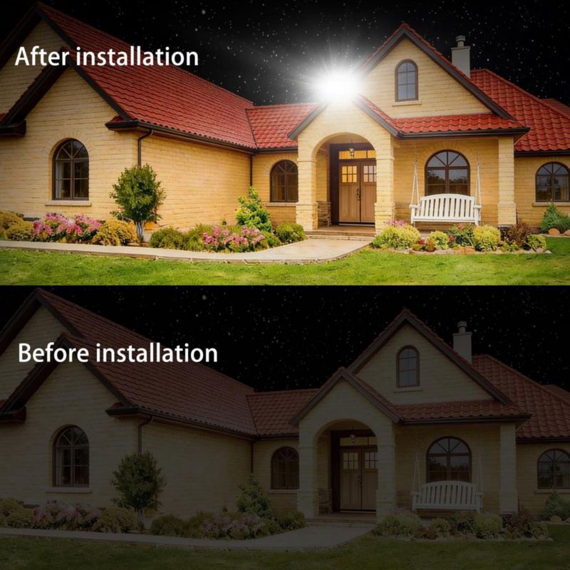 Luz de inundación Onkavox 300W (2 unidades) IP66 impermeable 5000K