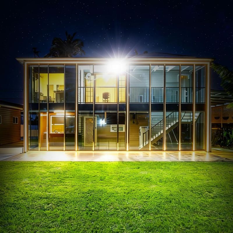 Luz de inundación Onkavox 300W (2 unidades) IP66 impermeable 5000K