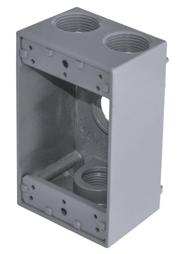 Caja eléctrica metálica Sigma Electric 14253 resistente a la intemperie