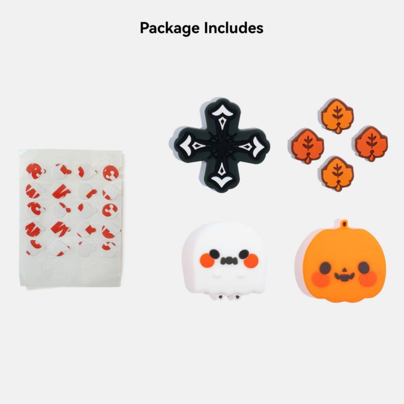 Set de tapas de silicona para botones de Switch GeekShare – Calabaza