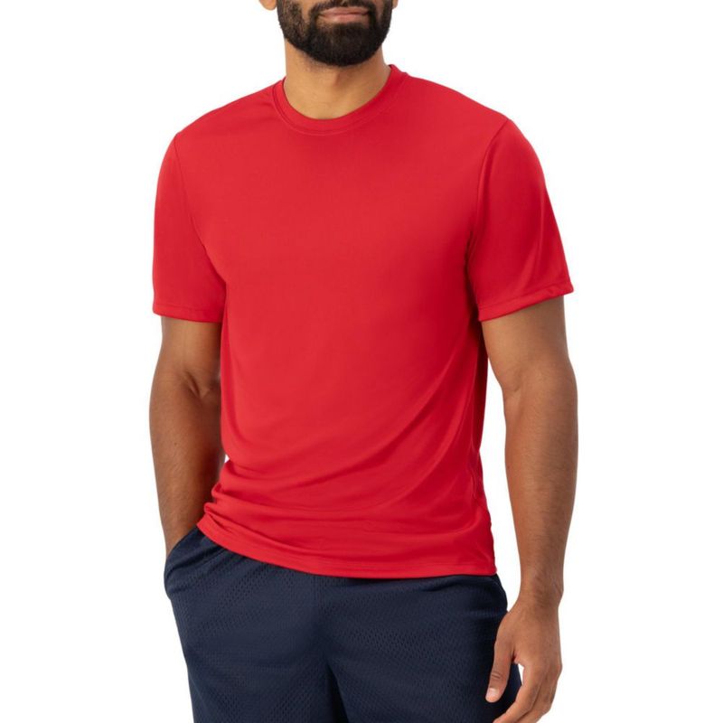 CAMISETA Hanes XXL Rojo Intenso Performance
