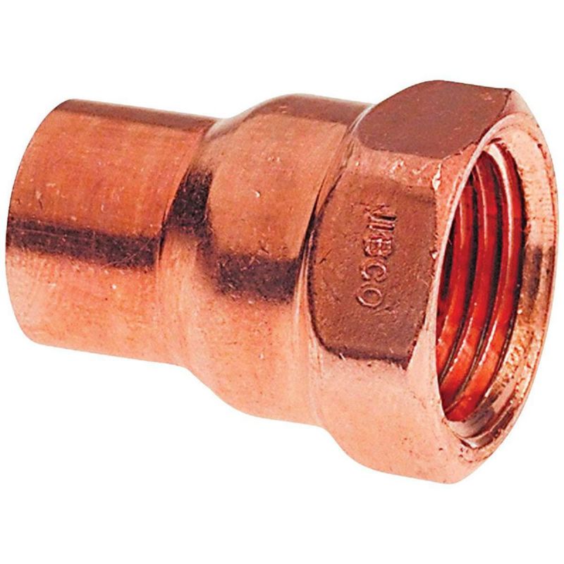 Adaptador NIBCO 1/2COPR3/8FPT accesorio de plomería de cobre