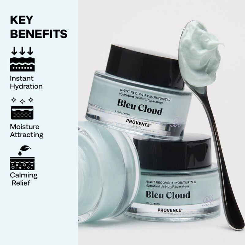 Crema Hidratante Nocturna Provence Beauty Bleu Cloud 60 ml