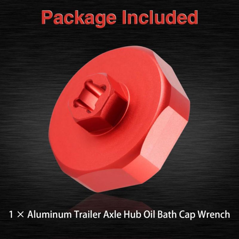 Llave de aluminio de 635 mm para tapón de eje de remolque KPALAG