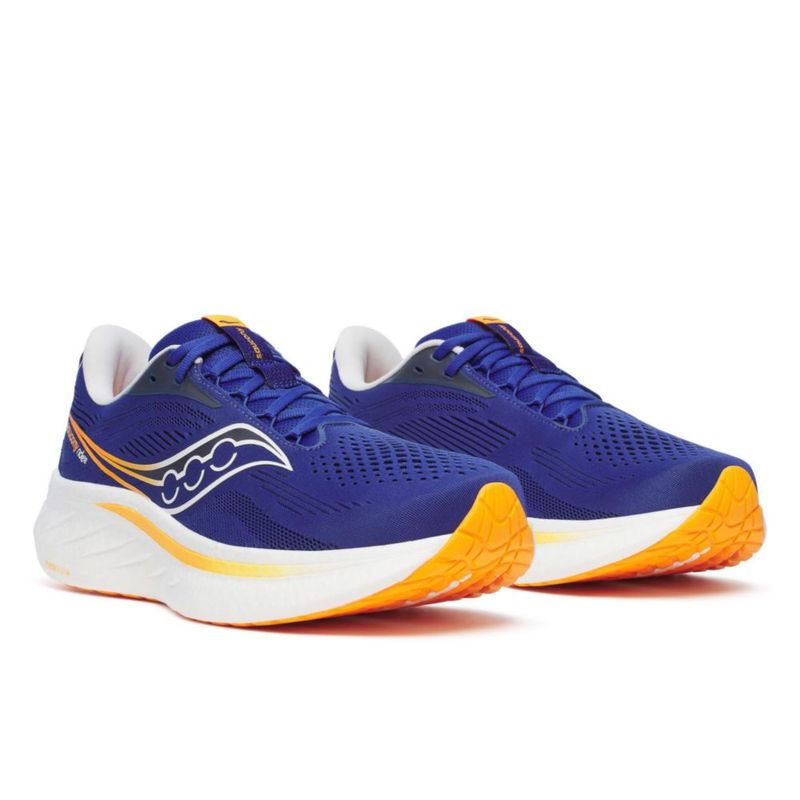 Zapatilla Saucony Ride 18 Azurite/Peel talla 10