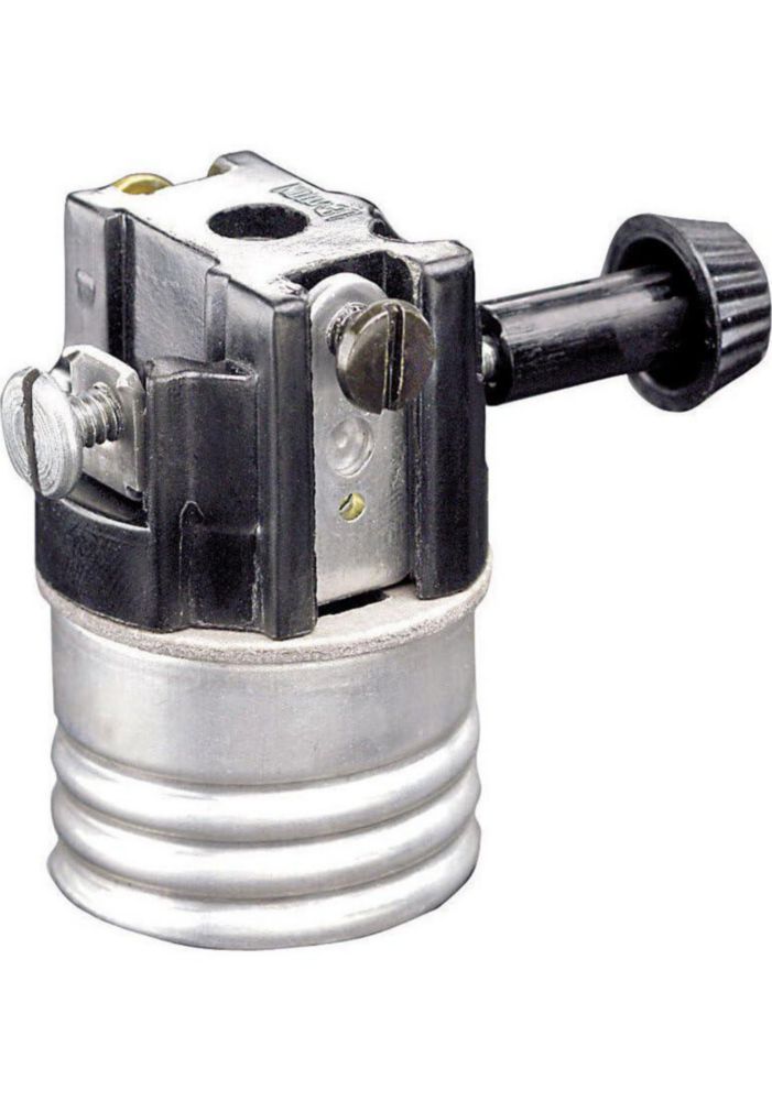 Casquillo de bombilla Leviton VA-HP008 de 2 circuitos fenólicos
