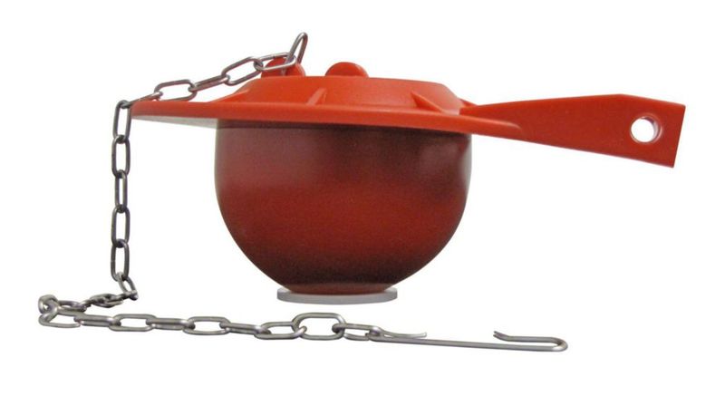 Tapa de descarga Keeney 76 cm 3 " rojo resistente a químicos
