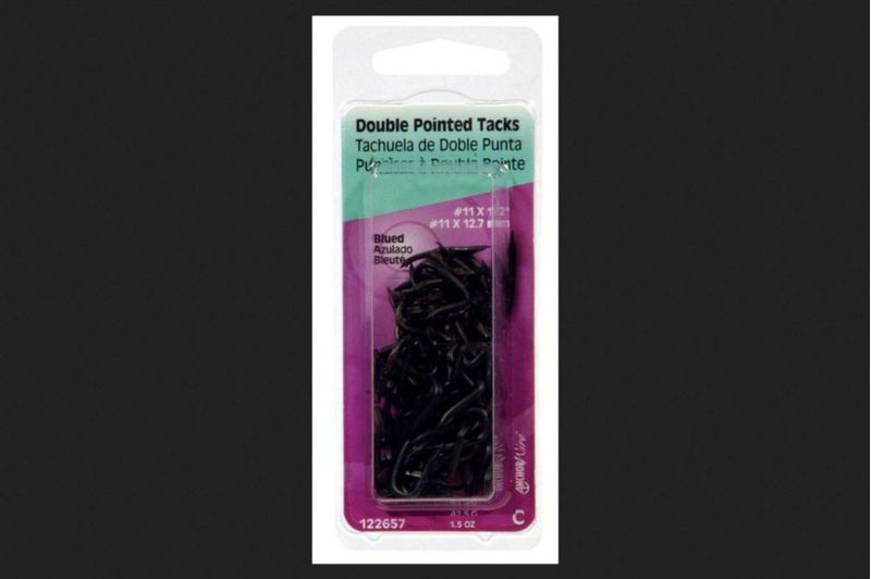Staple Hillman No. 11 acero azul de doble punta 11 Ga 43 g