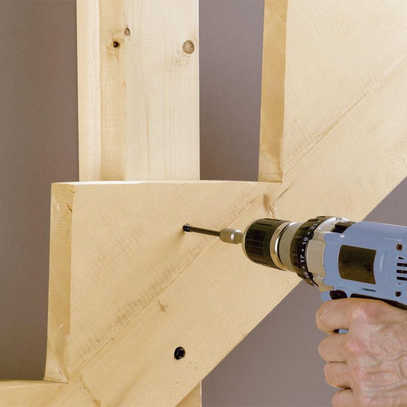 Screw FastenMaster FMTLOK06-50 TimberLok 15 cm paquete de 50 unidades negro