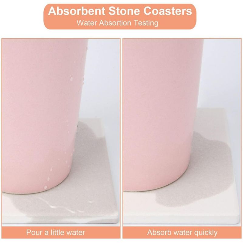 Pack de 24 posavasos de 10 cm Colovis con soporte