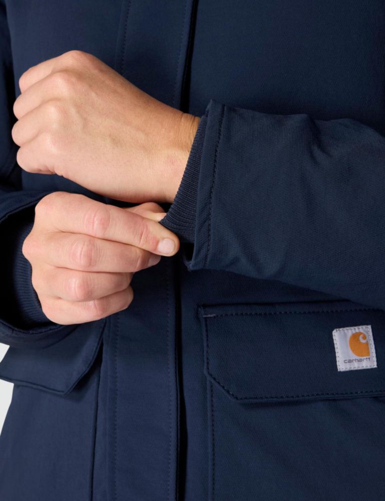 Abrigo Carhartt Camden para mujer talla M azul marino