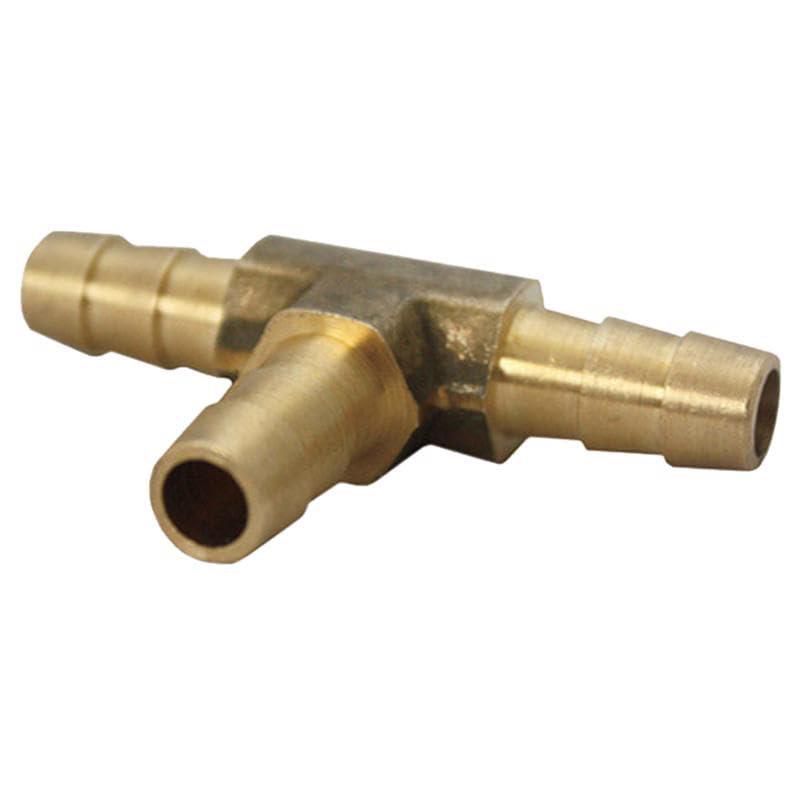 Conector en T de latón HOMEPLUS+ de 3/8 pulgadas sin plomo