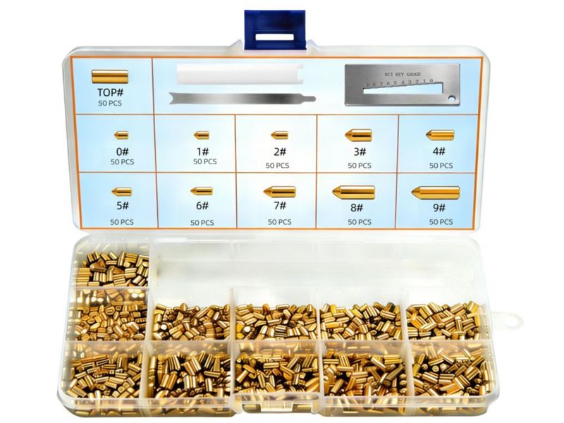 Kit de Cambio de Llave ETZ SC1 SC4 500 piezas (Oro)