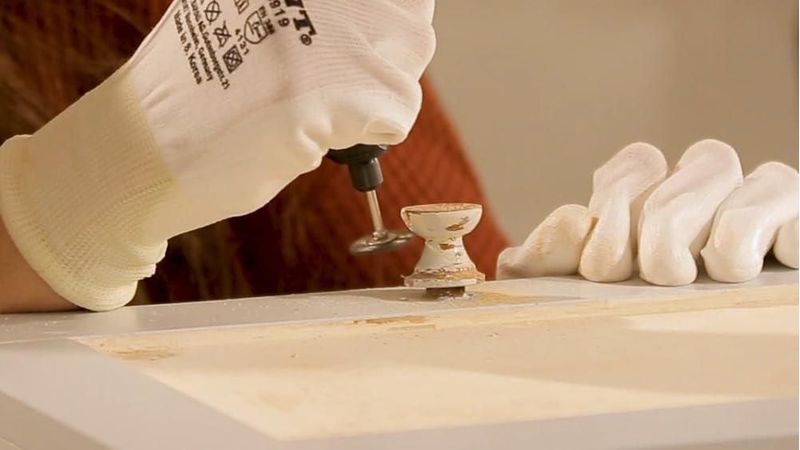 Juego de cepillos abrasivos Dremel 447 de acero al carbono de 2 piezas
