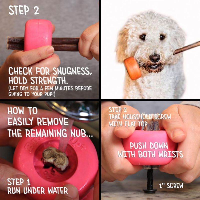 Juguete Interactivo Bully Grip Pequeño con Soporte para Golosinas