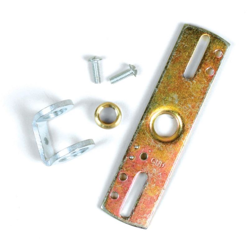 Kit de travesaños Jandorf de metal galvanizado de 4 pulgadas con reductor
