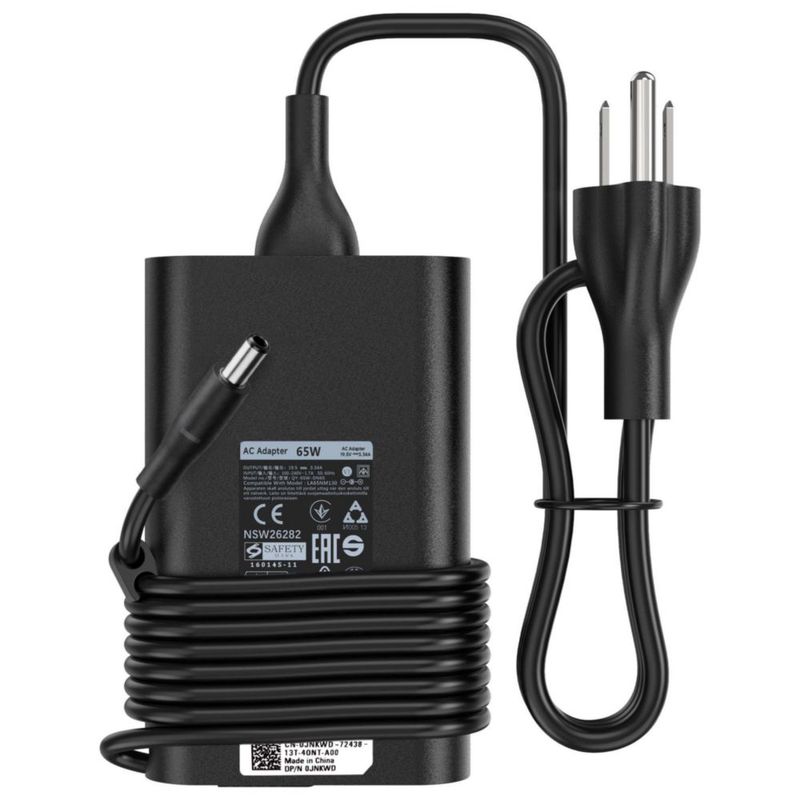 Cargador de portátil amguog 65W 4.5mm Dell Inspiron