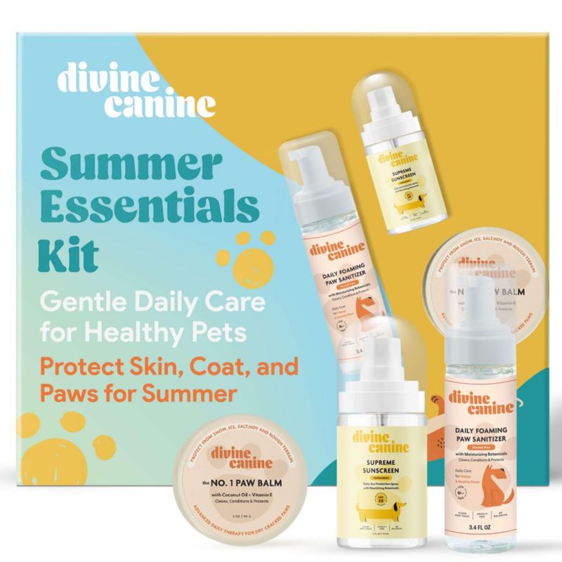Kit de Protector Solar Divine Canine SPF 30 – Set de Regalo
