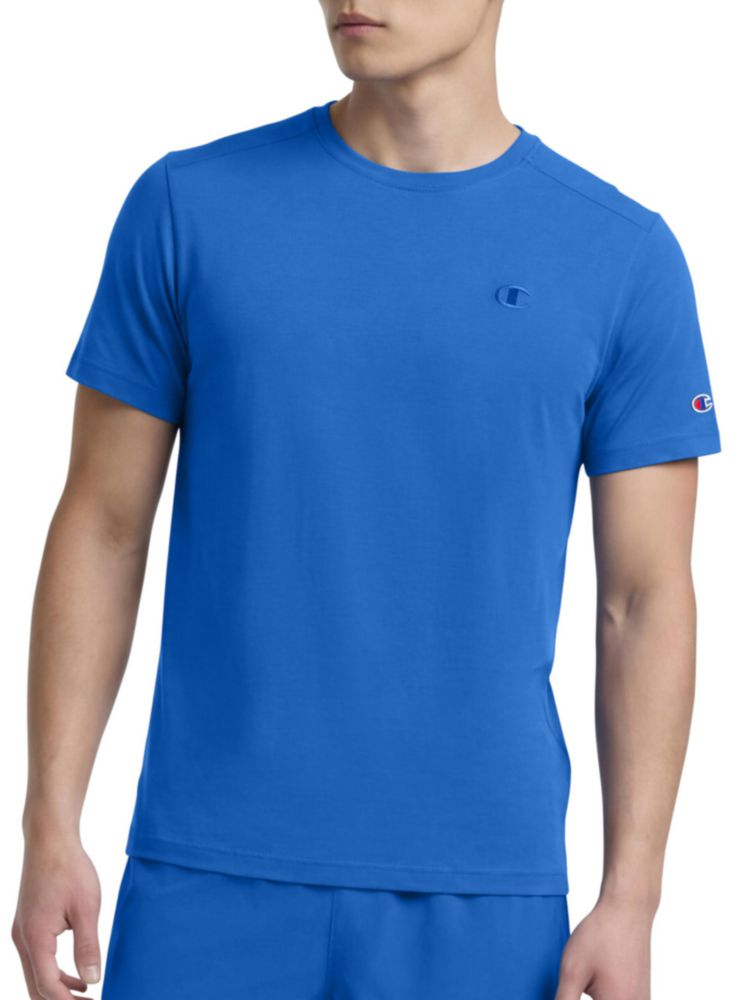 Camiseta Champion Classic Azul Nebulosa Talla Grande