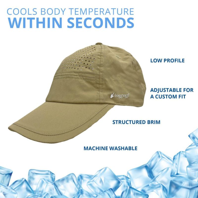 Gorra FROGG TOGGS Chilly Pro Cooling Caqui Talla Única