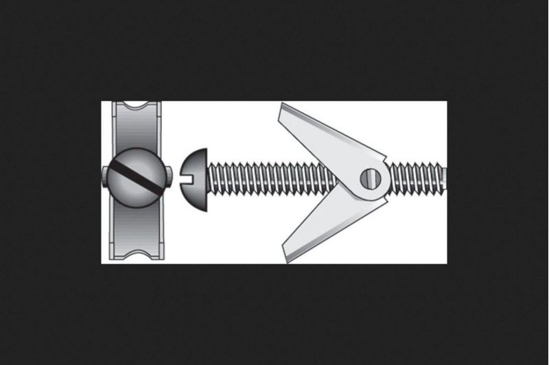 Tornillo de palanca Hillman 6 mm x 10 cm paquete de 2