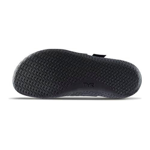 TYR Zapatilla Unisex DropZero Barefoot con Correa de Estabilidad – Negra