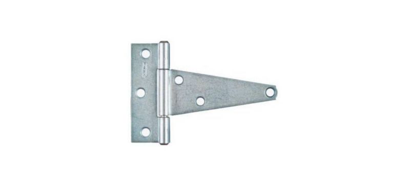 Hinge National Hardware B286 de 10 cm chapada en zinc muy resistente