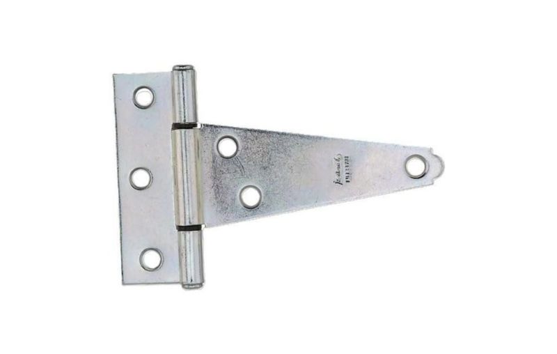 Hinge National Hardware B286 de 10 cm chapada en zinc muy resistente