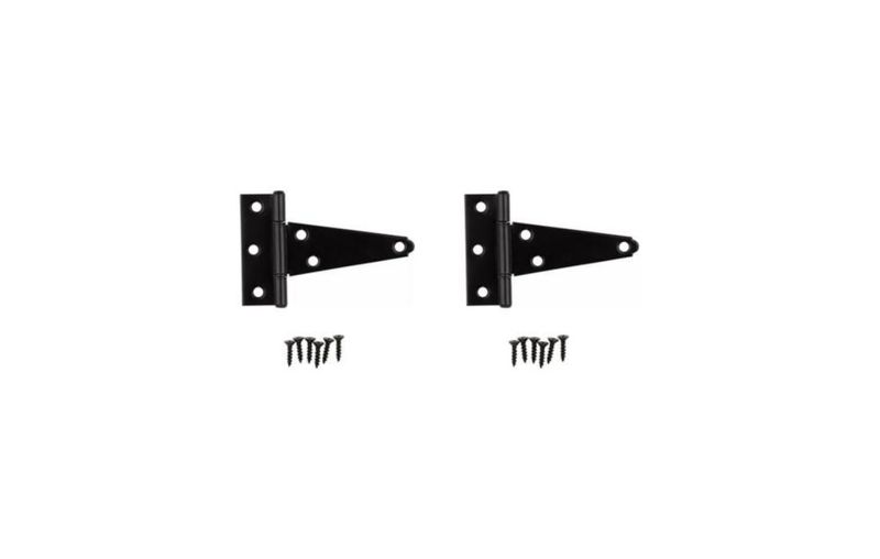 Hinge National Hardware B286 de 10 cm chapada en zinc muy resistente
