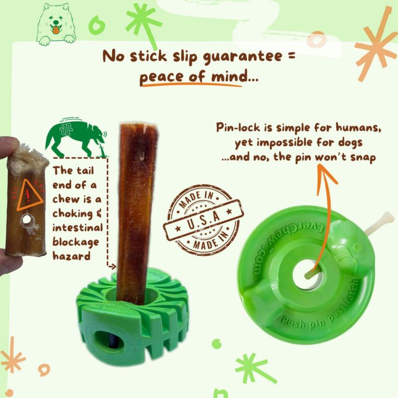 Soporte para Pata de Bully EverChew 15 cm (para perros de 7‑18 kg)