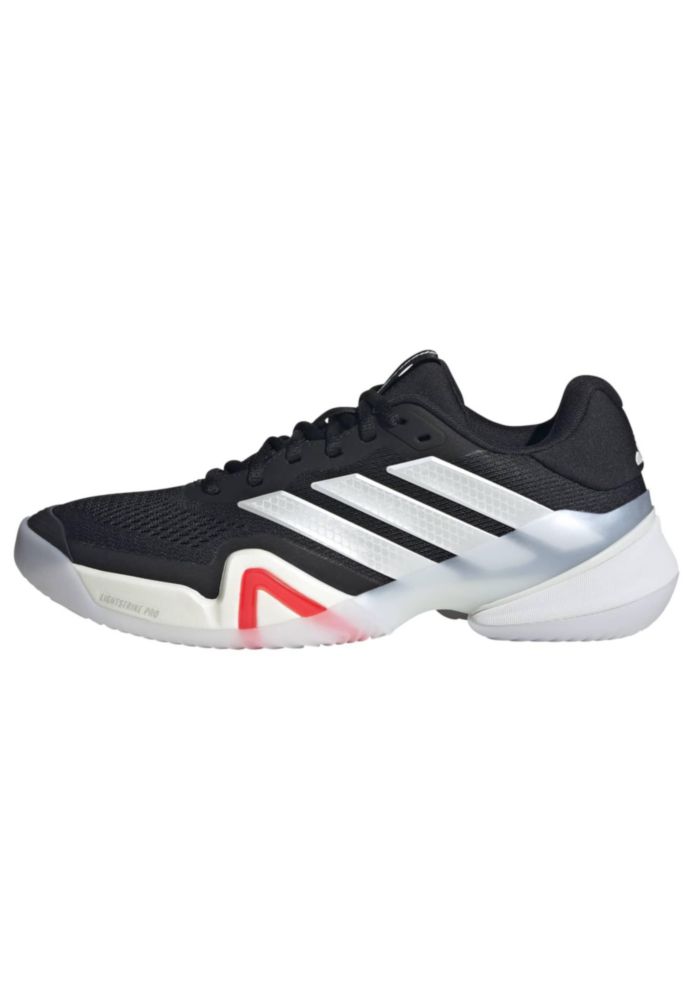 Zapatillas de tenis adidas Barricade 10.5 negro/rojo